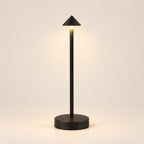 The Perch cordless table lamp in matte black